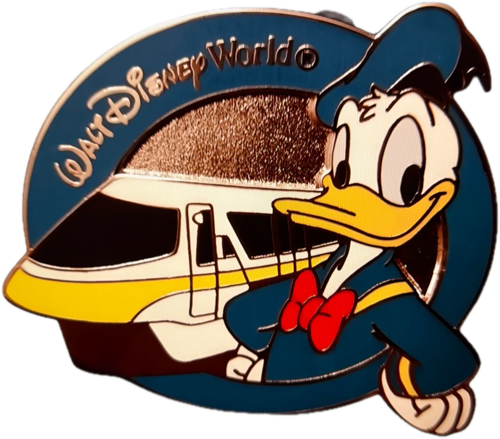Emily ✨'s Donald Duck - Monorail Yellow - Chaser pin