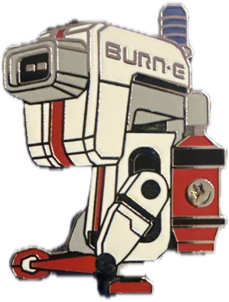 Tye Auter's Burn-E pin