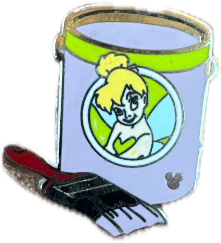Lucas Tombeux's Tinker Bell pin
