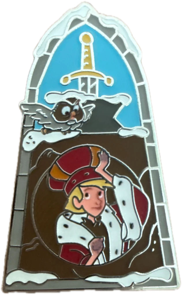 Honore Cavaco's King Arthur pin