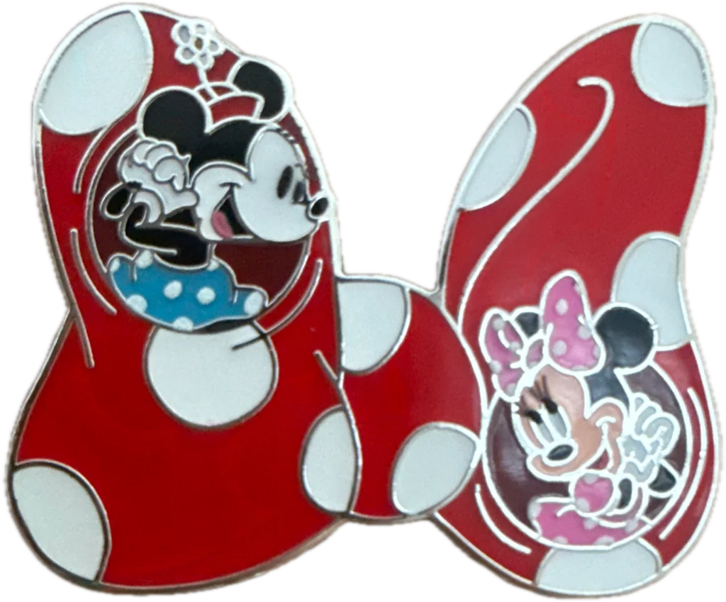 Honore Cavaco's Minnie Mouse pin